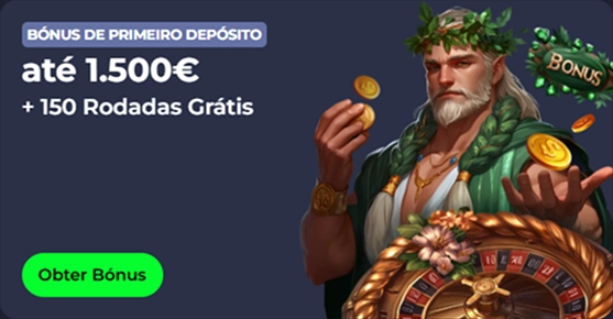 Casino bonus offer: up to €1,500 + 150 free spins with roulette wheel